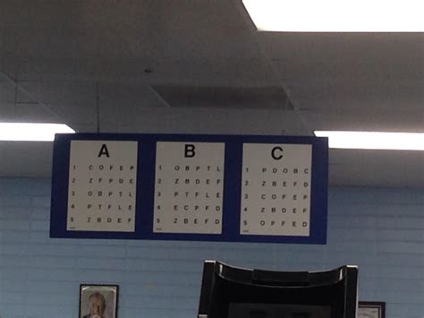 how hard is the vision test at the dmv|dmv vision test examples.